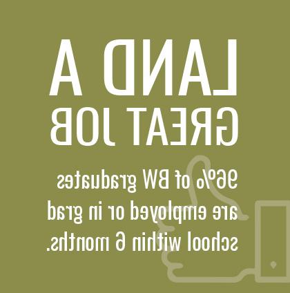 找到一份好工作:95%的BW毕业生在6个月内就业或进入研究生院